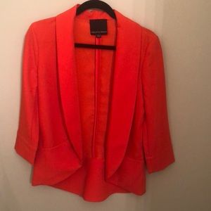 Orange blazer